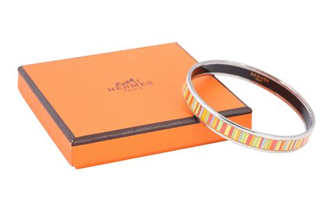 hermes striped bangle|Hermes bangle used.